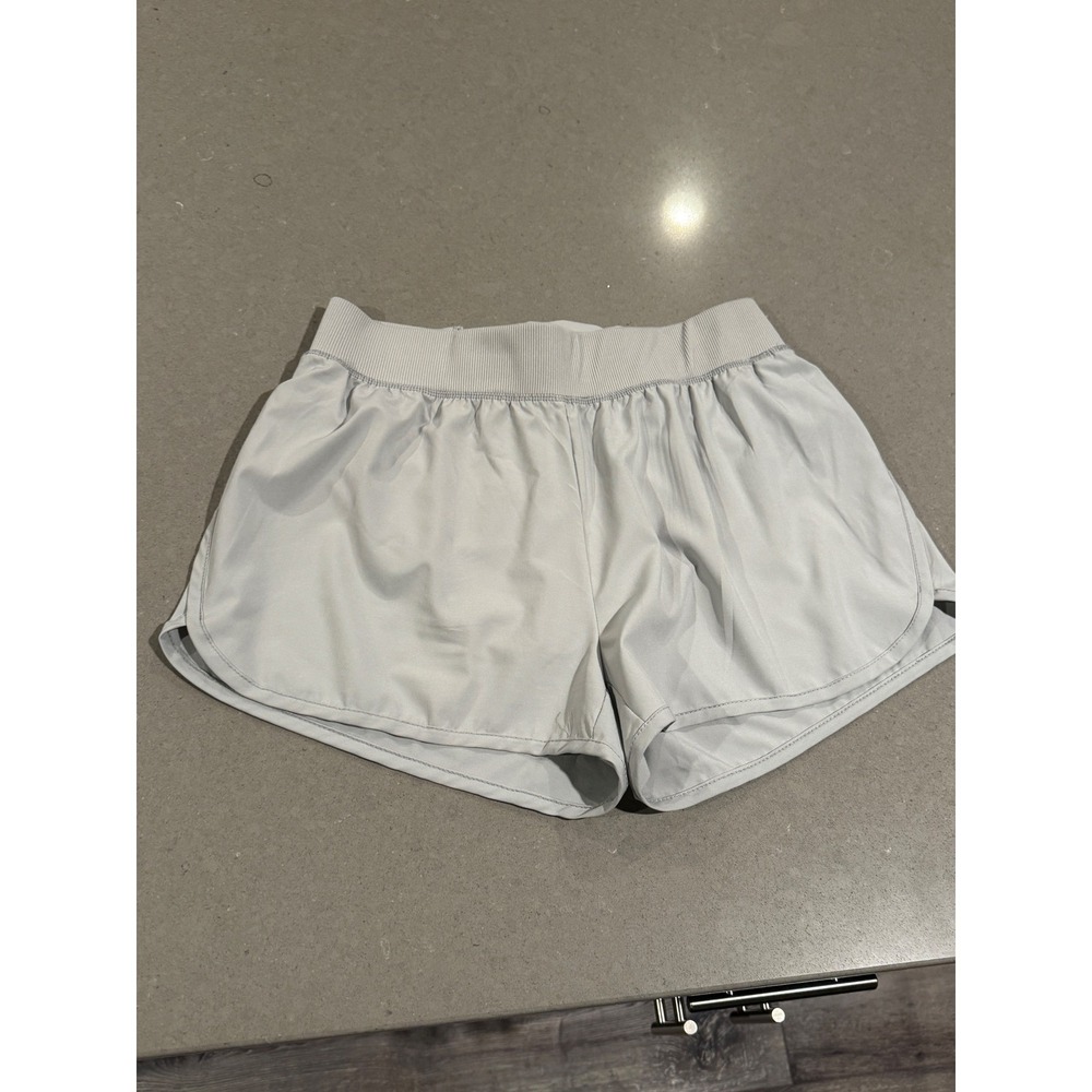 Juicy Couture Athletic Shorts Light‎ Gray Running Gym Workout Women's Size S